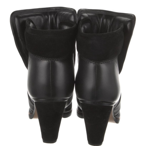 Chloé Black Leather Ankle Boots - Picture 4 of 6